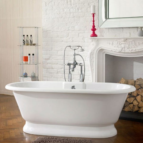 Victoria + Albert York 1740x795x625mm classic freestanding bath