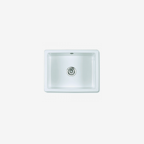 Victoria & Albert Shaws Sinks Inset 600 White