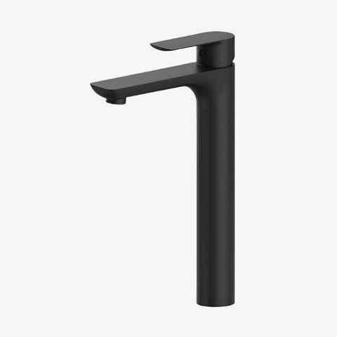 Blutide Dune 250mm high basin mixer - Matt black