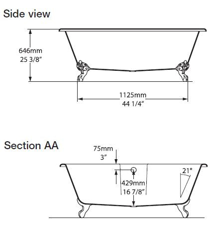 Victoria + Albert Cheshire Freestanding Classic Bath