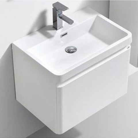 Clearcube milan 600 single drawer cabinet 600x420x400 plus basin