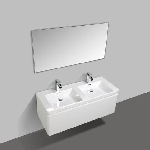 Clear Cube Milan 1200 single drawer cabinet 1200x480x500