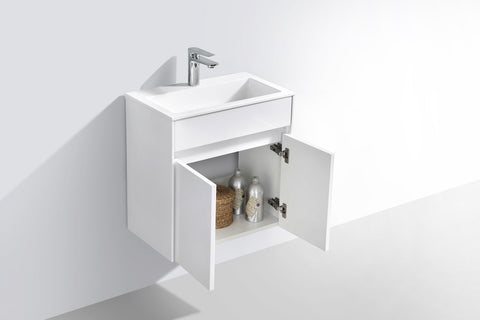 Gio Simplicity cabinet two doors in white 544x320mm