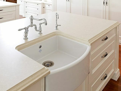 Victoria & Albert Shaws Sinks Waterside 600 White