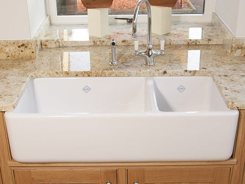 Victoria & Albert Shaws Sinks Edgeworth White
