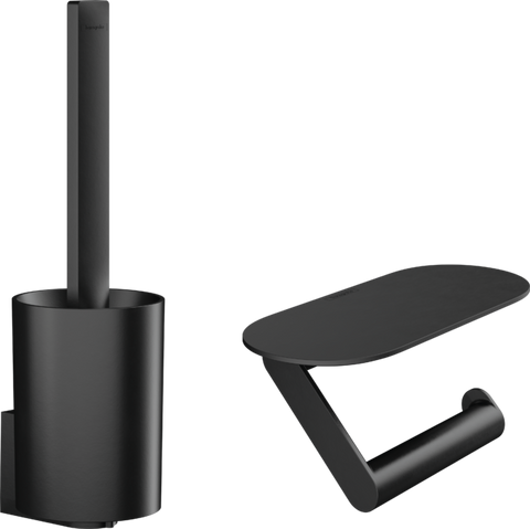 Hansgrohe WallStoris Toilet bundle Matt Black