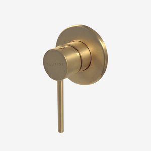 Blutide Neo Brushed Brass concealed mixer shower