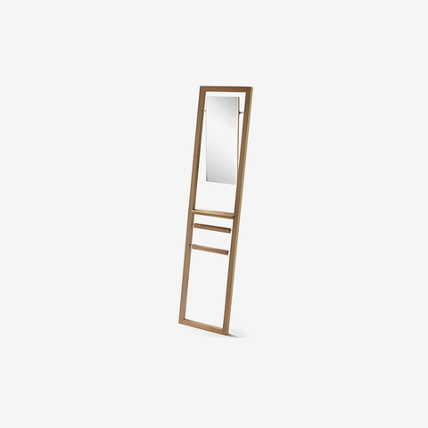 Bathco Bergen freestanding Mirror & Towel rail 450x1920mm