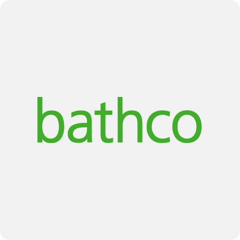 Bathco Saja basin & Recto, chrome frame support