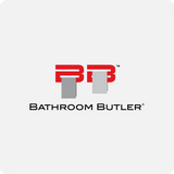 Bathroom Butler 4600 Matt Black Single Towel Rail 650mm