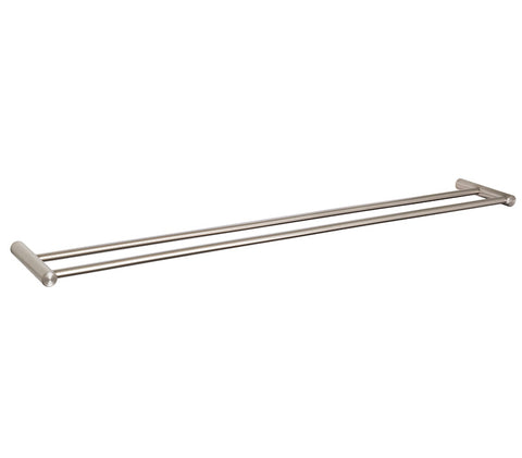 Blutide Double Towel Rails Brushed Stainless Steel – 800mm | Sage Accessories