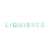 Liquid Red 2332 Lavish Glass Tumbler + Holder - Chrome