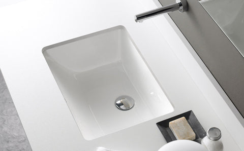 Bathco TorinoB Porcelain Under- Counter Basin   510x320x180 mm