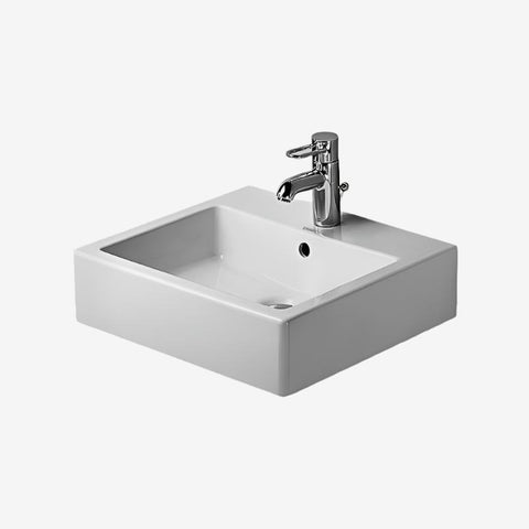 Duravit Vero Basin one taphole basin grounded 500x470mm