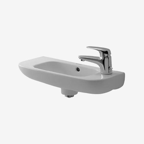 Duravit D-Code 500x220mm one taphole on right side handrinse basin