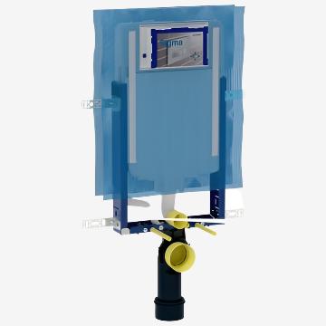 Geberit Kombifix Element for Wall-Hung WC 109cm Sigma Concealed Cistern 8cm