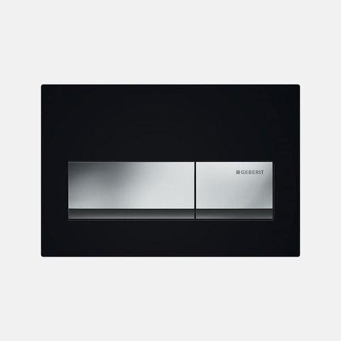 Geberit Alpha 50 in jet black