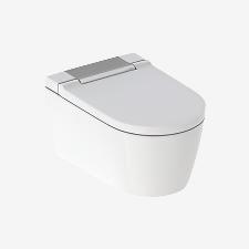 Geberit AquaClean Sela WC complete solution, wall-hung WC: white alpine