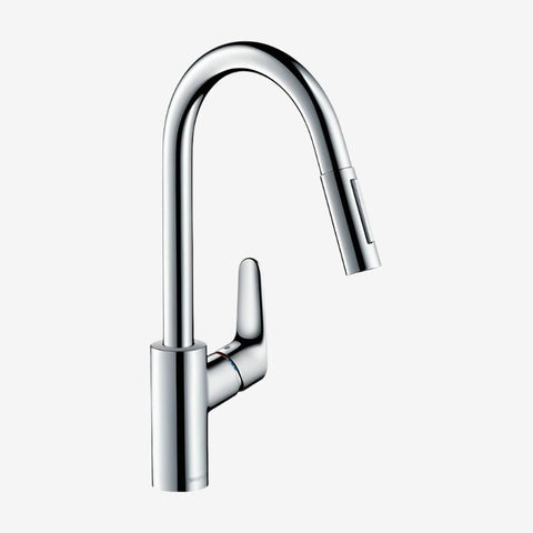 Hansgrohe Decor sink mixer pull-out