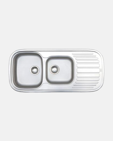 Franke Quinline QLX621-110 one & 3/4 bowl 1100x500