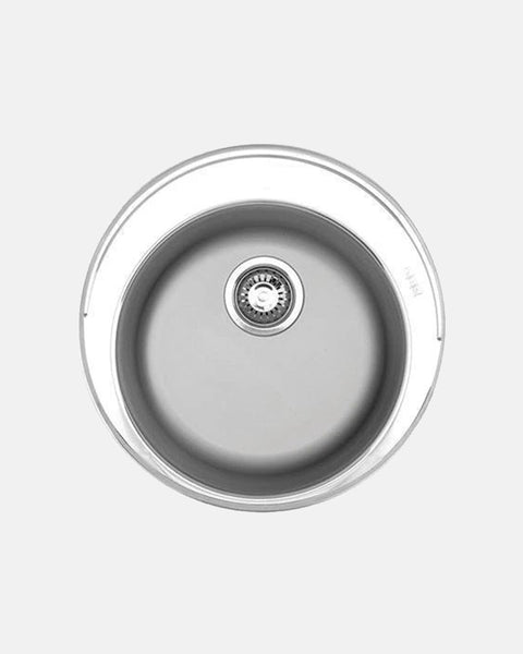 Franke rondo rdx610-48 prep bowl with tap landing 485Ø round +90mm bsw (no over flow)