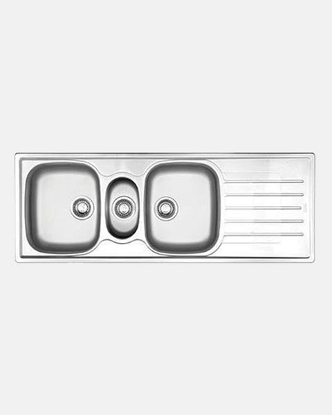 Franke cascade CDX671 double bowl & tidy 1360x500