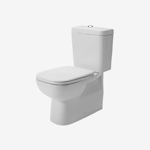 Duravit D-Code 650x355mm back to wall close couple pan