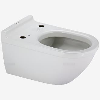 Duravit Starck 3 wall hung pan for Sensowash with WonderGliss