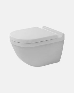 duravit stark 3 rimless wall mounted pan only duo fix