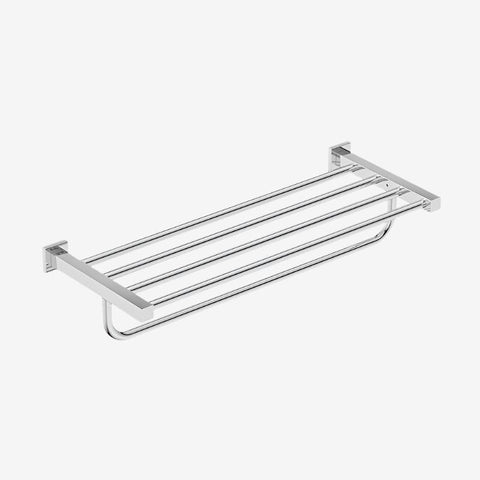 Bathroom Butler Towel Shelf and Hang Bar 650mm