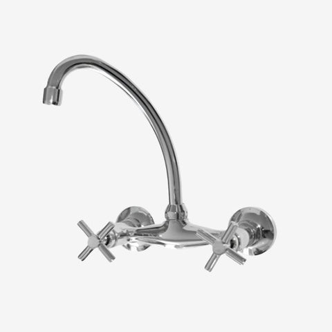 Blutide neap-tide sink mixer wall type