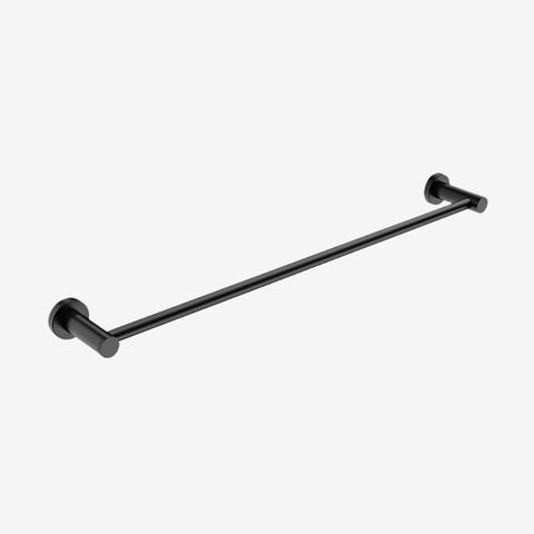 Bathroom Butler 4600 Matt Black Single Towel Rail 650mm