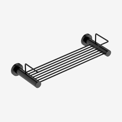 Bathroom Butler 4600 Matt Black Shower Rack 330mm