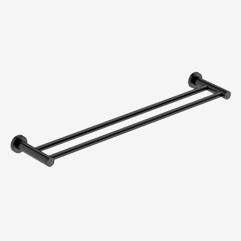 Bathroom Butler 4600 Matt Black towel Rail 650mm