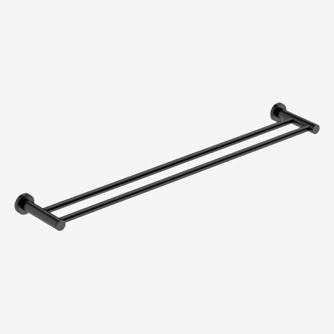 Bathroom Butler 4600 Matt Black Towel Rail 800mm