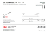 Bathroom Butler 4800 Single Rail - 430