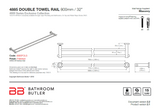 Bathroom Butler 4800 Double Rail - 800