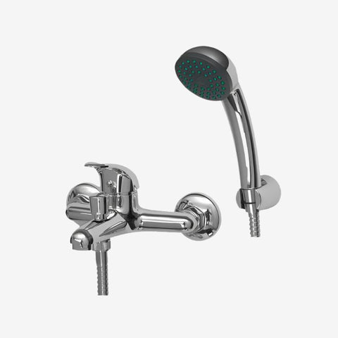 Blutide Mixed tide single lever wall type bath diverter bath mixer long s-connection