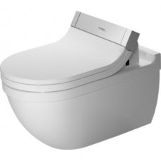 Duravit Starck 3 wall hung pan for Sensowash with WonderGliss