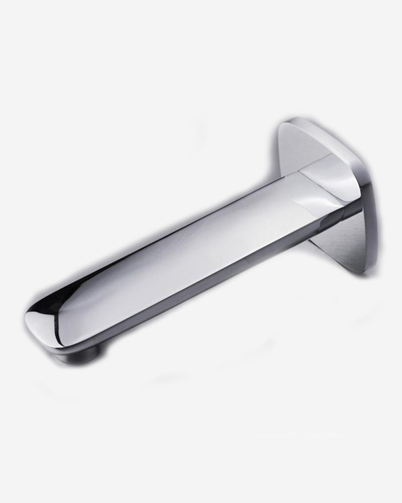 GIO square wall spout round bottom