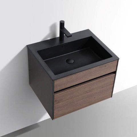 Gio Simplicity 600 cabinet & charcoal basin