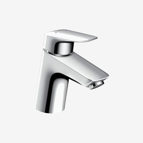 Hansgrohe Logis square 70 single lever basin mixer without waste