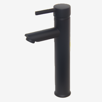 Blutide Moon black high basin mixer