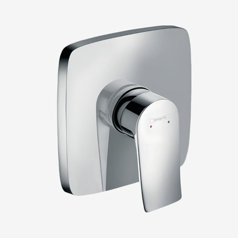 Hansgrohe Metris single lever shower mixer finish-set square