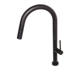 Blutide Neo black sink mixer pull out