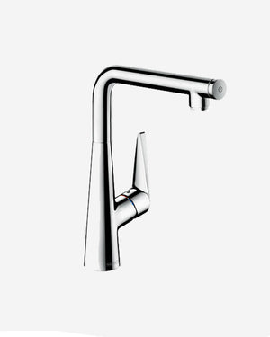 Hansgrohe Talis S 300 select single lever sink mixer with swivel spout