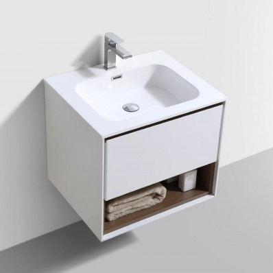 Gio Versace 600 cabinet and basin - White