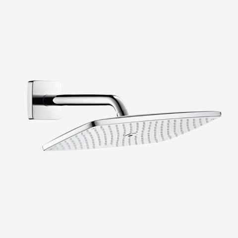 Hansgrohe Raindance e360 air 1 jet overhead shower with shower arm 390mm