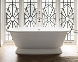 Victoria + Albert York 1740x795x625mm classic freestanding bath